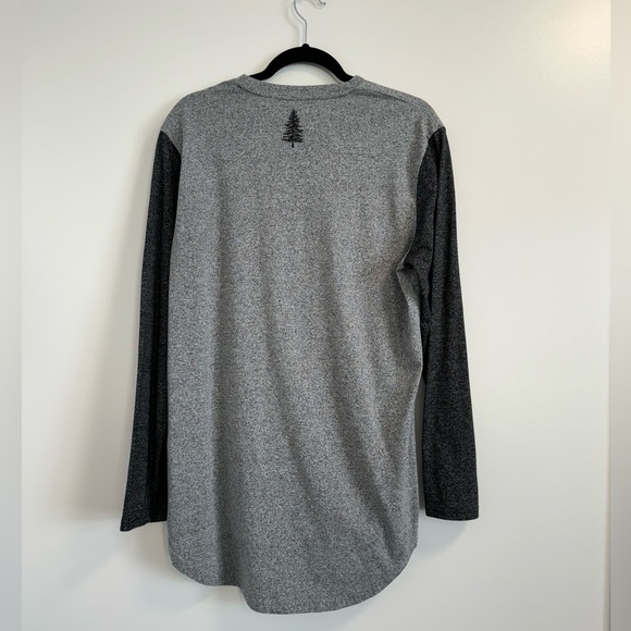 Pangea Gray Long Sleeve Shirt Size L - Picture 5 of 6
